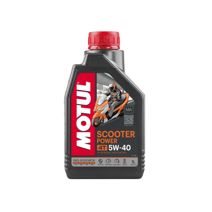 Olej MOTUL scooter power 4T 5w40
