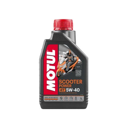 Olej MOTUL scooter power 4T 5w40