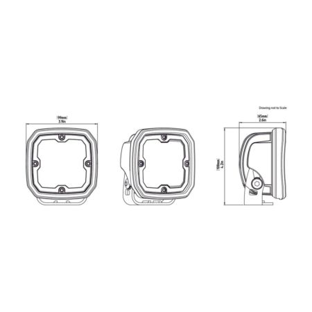 Reflektor DENALI LED D4 W/DATA/DIM
