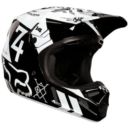 Kask FOX v-4 machina black rozm. XS