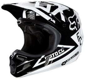 Kask FOX v-4 machina black rozm. XS