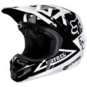 Kask FOX v-4 machina black rozm. XS