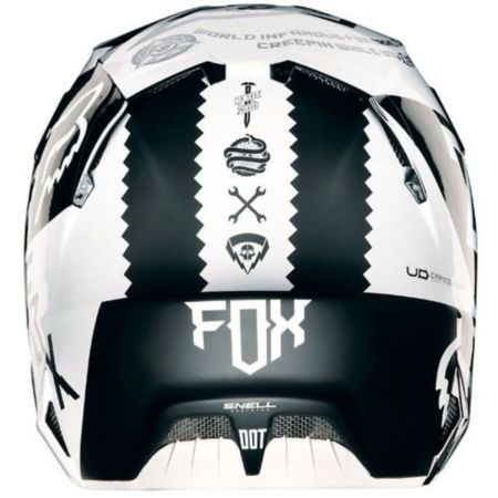 Kask FOX v-4 machina black rozm. XS