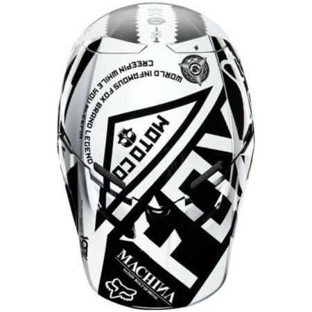 Kask FOX v-4 machina black rozm. XS