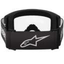 Gogle ALPINESTARS Vision 3 Wordmark Czarne z Przeź