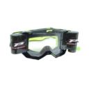 Gogle PRO GRIP 3300 BLACK ROLL OFF XXL