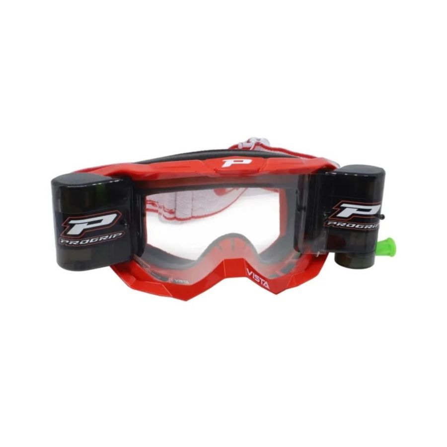 Gogle PRO GRIP 3300 RED ROLL OFF XXL