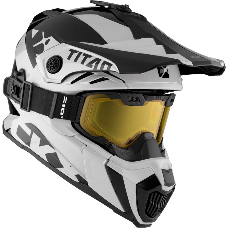 Kask CKX TITAN ivory XS + GOGLE 210° AIRFLOW