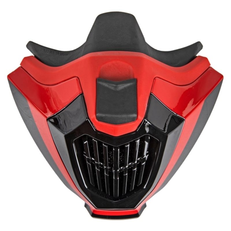 Deflektor oddechu kasku CKX TITAN red