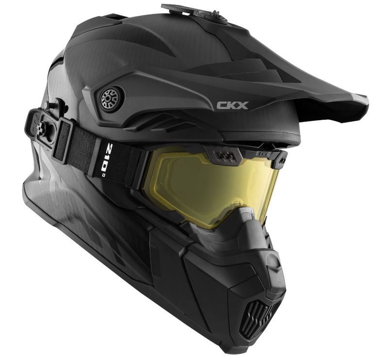 Kask CKX TITAN carbon matt S + GOGLE 210° AIRFLOW