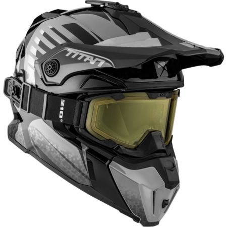 Kask CKX TITAN avid grey S + GOGLE 210° AIRFLOW