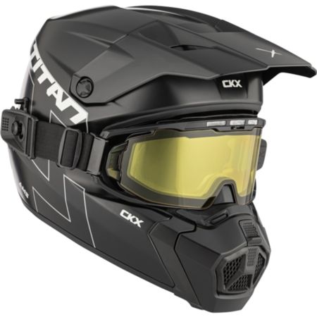 Kask CKX TITAN AMS black matt S + GOGLE APEX