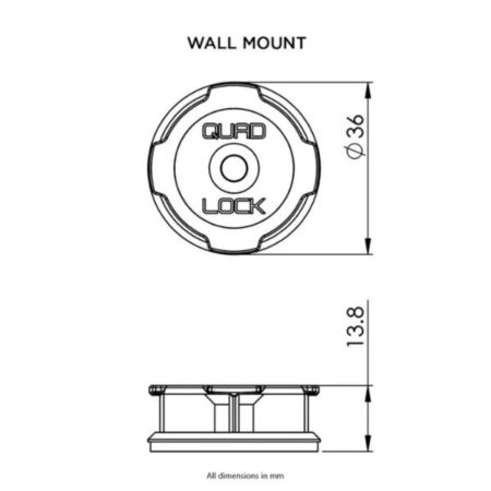 QUAD LOCK mocowanie na ścianę