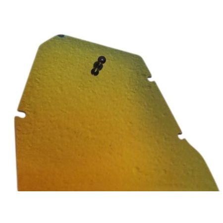 Szybka 100% 2 lustrzana red fire p.