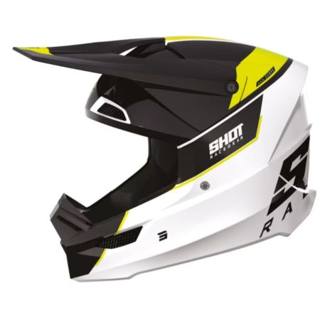 Kask SHOT furious scope yellow gloss xl