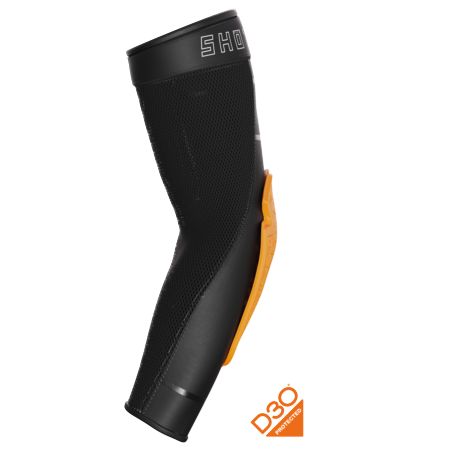 Nałokietniki SHOT RACE_D3O BLACK M-L