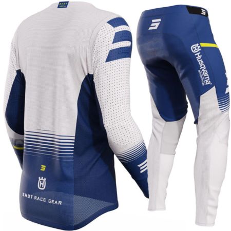 Komplet SHOT HUSQVARNA 2023 blue 30/ xl