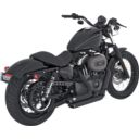 Wydech shortSHOTs staggered black vance&hines