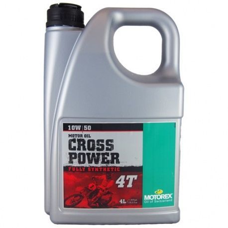 Olej silnikowy MOTOREX crosspower 4T 10w50 4l II G