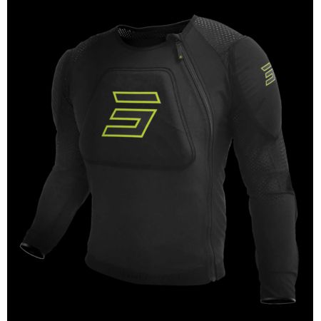 Kamizelka SHOT TUŁÓW PRIME BLACK_NEON_YELLOW 2XS