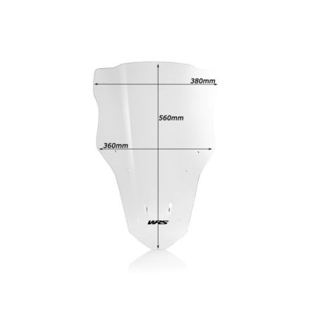 Szyba motocyklowa WRS TOURING HONDA CRF1000L clear