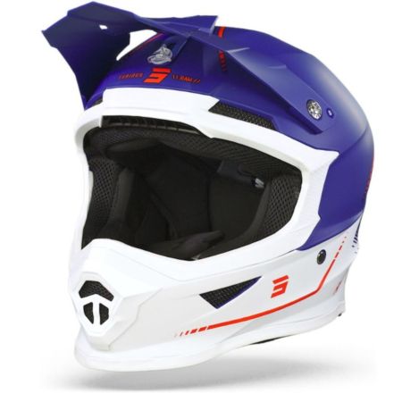 Kask SHOT FURIOUS DRAW 3.0 navy red matt L