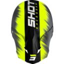 Kask SHOT FURIOUS VERSUS neon yellow matt XL