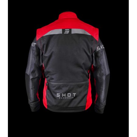 Kurtka SHOT RACETECH BLACK_RED M
