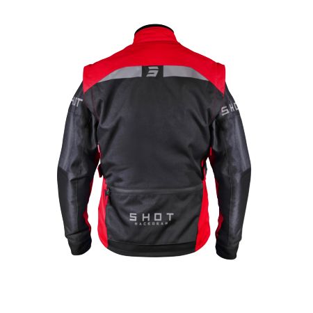 Kurtka SHOT RACETECH BLACK_RED L