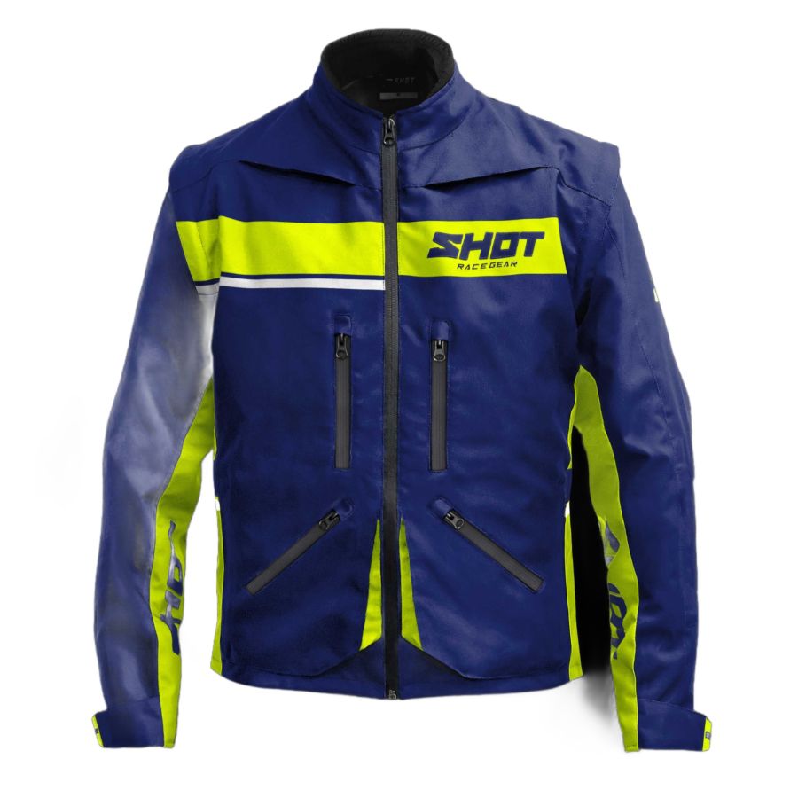 Kurtka SHOT CONTACT ASSAULT 2.0 BLUE_NEON_YELL XL