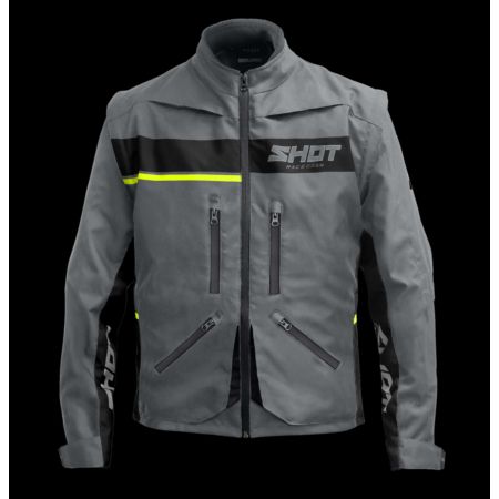 Kurtka SHOT CONTACT ASSAULT 2.0 GREY_NEON_YELL L