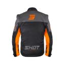 Kurtka SHOT SOFTSHELL LITE BLACK_ORANGE L