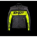 Kurtka SHOT SOFTSHELL LITE BLACK_NEON_YELLOW 3XL