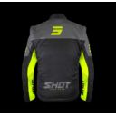 Kurtka SHOT SOFTSHELL LITE BLACK_NEON_YELLOW 3XL