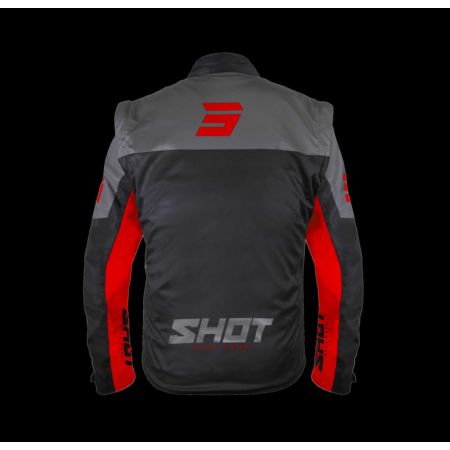 Kurtka SHOT SOFTSHELL LITE BLACK_RED S