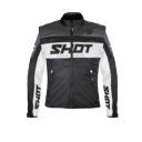 Kurtka SHOT SOFTSHELL LITE BLACK_WHITE L