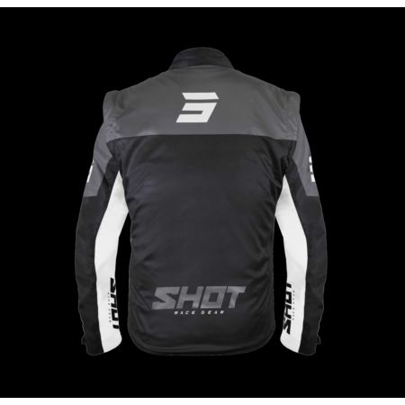 Kurtka SHOT SOFTSHELL LITE BLACK_WHITE XL