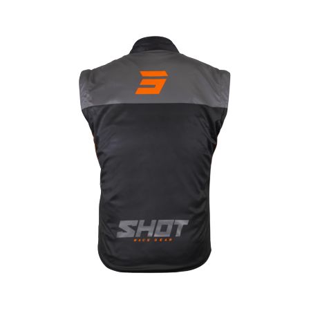 Bodywarmer SHOT BODYWARMER LITE BLACK_ORANGE L