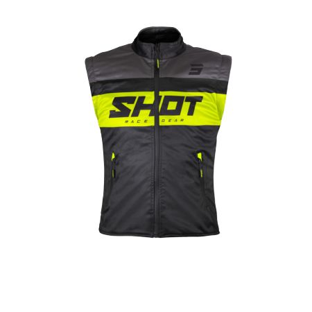 Bodywarmer SHOT BODYWARMER LITE BK_NEON_YELL 2XL