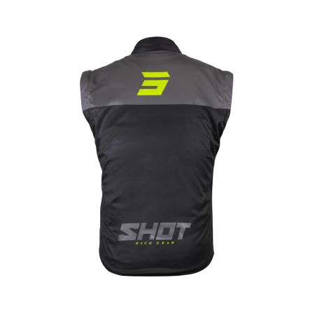 Bodywarmer SHOT BODYWARMER LITE BK_NEON_YELL 2XL