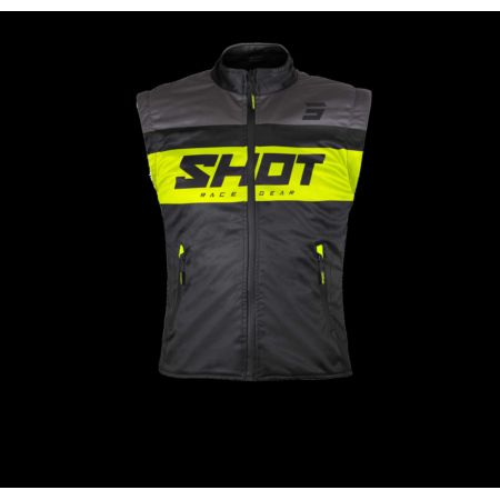 Bodywarmer SHOT BODYWARMER LITE BK_NEON_YELL 3XL