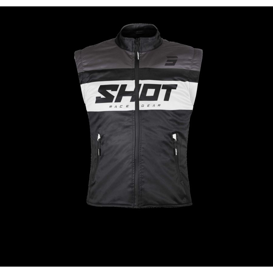 Bodywarmer SHOT BODYWARMER LITE BLACK_WHITE XL