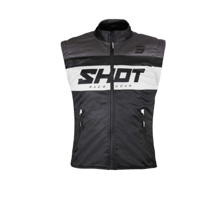 Bodywarmer SHOT BODYWARMER LITE BLACK_WHITE 2XL