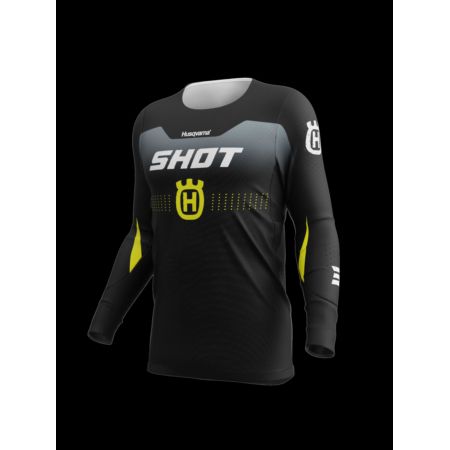 Bluza SHOT AEROLITE HVA 26 BLACK_GREY XL