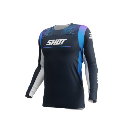 Bluza SHOT CONTACT KID APEX BLUE 6-7