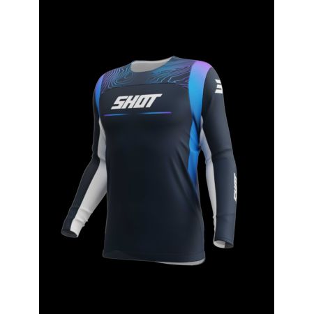 Bluza SHOT CONTACT KID APEX BLUE 12-13