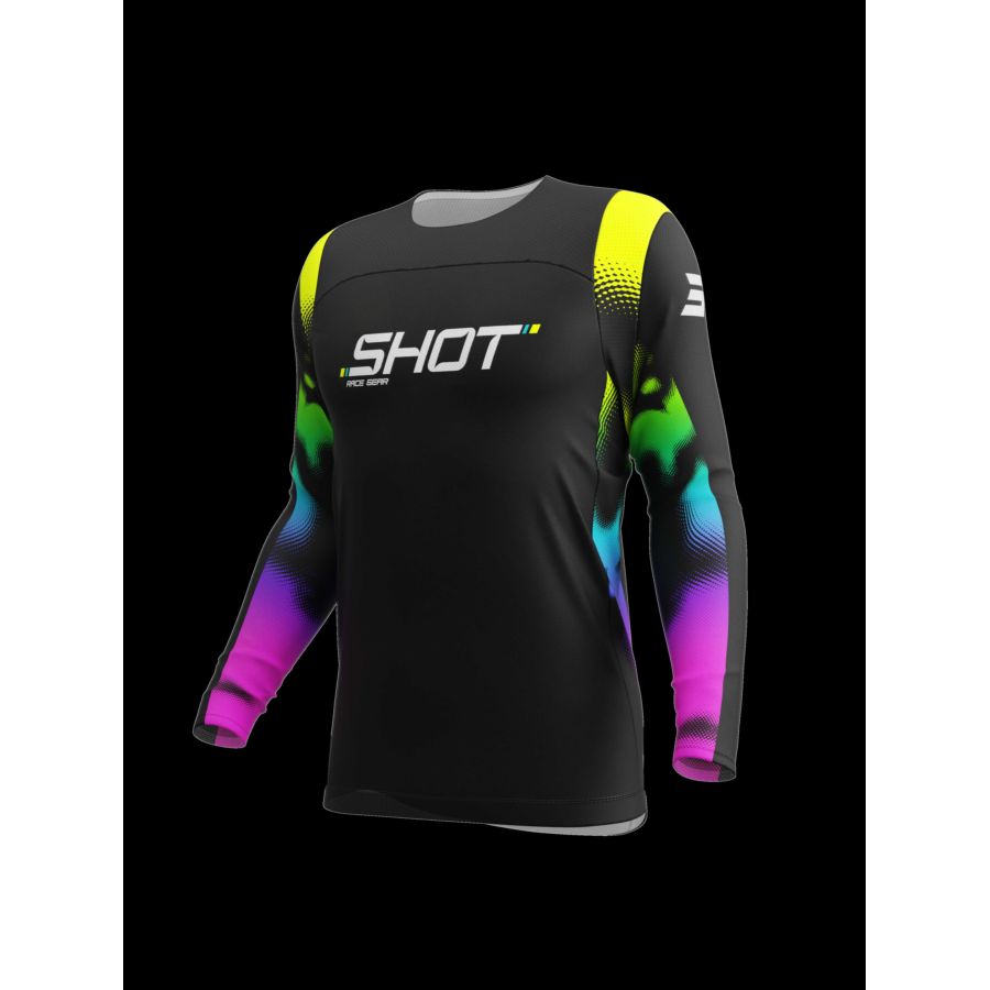 Bluza SHOT CONTACT KID NITRO BLACK 8-9