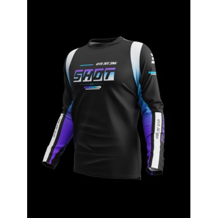 Bluza SHOT DEVO BLOCK PURPLE 2XL
