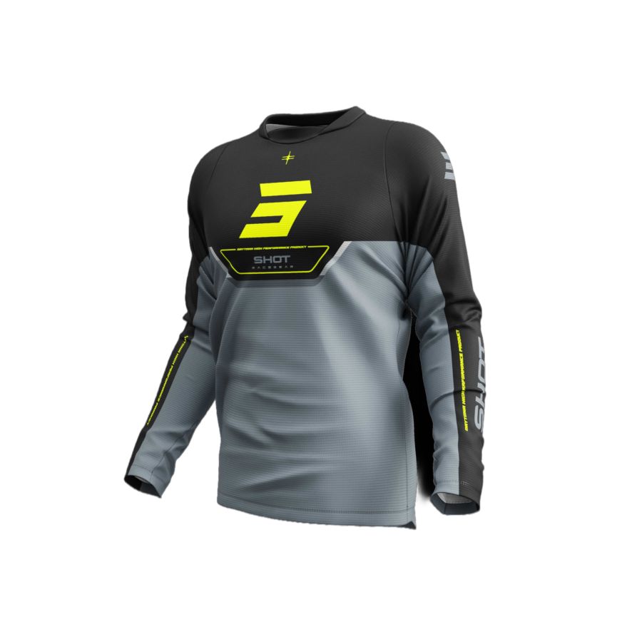 Bluza SHOT DEVO DAYTONA NEON_YELLOW XL