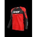 Bluza SHOT DRAW PRIVATE RED M